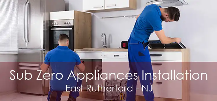 Sub Zero Appliances Installation East Rutherford - NJ